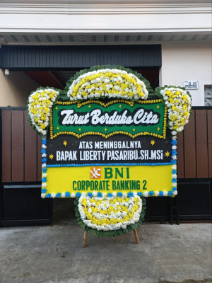 Papan Bunga Duka di Kertanegara